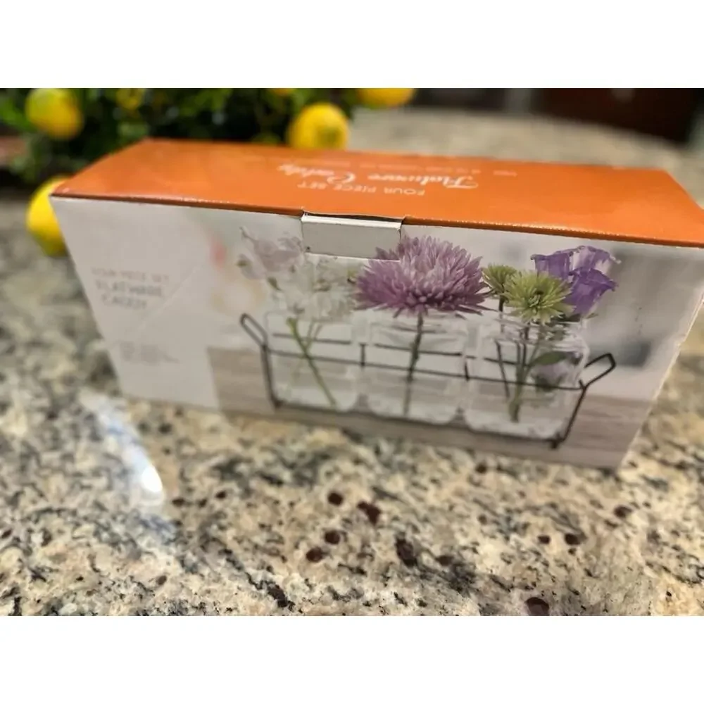 4 Piece Flatware Caddy In Box